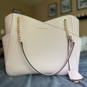 Pink Michael Kors Purse Large